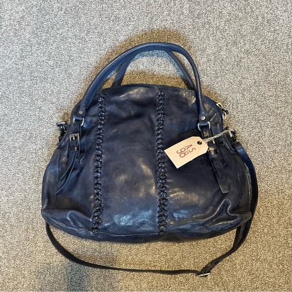 NWT A.S.98 Leather Shoulder Crossbody Bag - Picture 4 of 11